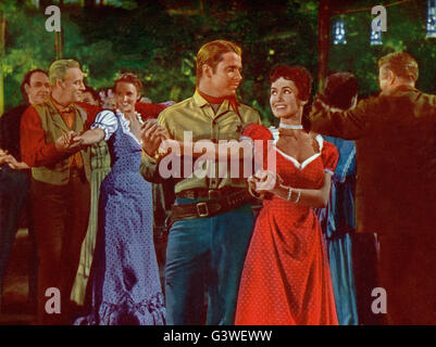 Fahren Sie klar von Diablo!, aka: Ritt Mit Dem Teufel, USA 1954, Regie: Jesse Hibbs, Monia: Audie Murphy, Susan Cabot Stockfoto