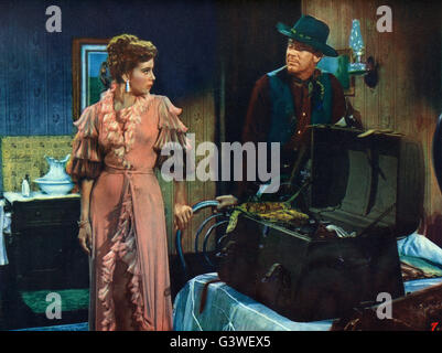 Fahren Sie klar von Diablo!, aka: Ritt Mit Dem Teufel, USA 1954, Regie: Jesse Hibbs, Monia: Abbe Lane, Audie Murphy Stockfoto