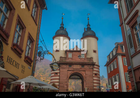 Toren von Heidelberg in Deutschland Stockfoto