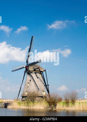 Kinderdijk-Windmühle, die Niederlande. Stockfoto