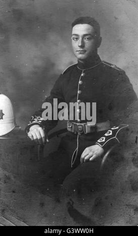 Königliche Marine in dress einheitliche C. großen Krieg Stockfoto