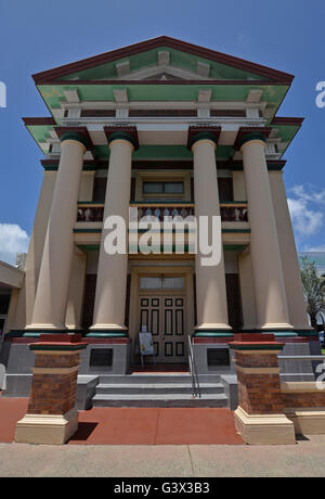 Mackay Masonic Temple ist eine denkmalgeschützte Freimaurertempel in 57 Wood Street, Mackay, Mackay Region, Queensland, Australien Stockfoto