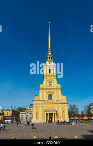 St. Peter und Paul-Festung, Sankt Petersburg Stockfoto