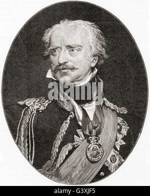 Gebhard Leberecht von Blücher, Fürst von Wahlstatt 1742 – 1819. Preußischer Generalfeldmarschall. Stockfoto