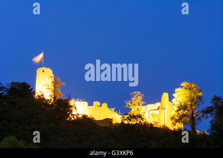 Burg Windeck, Deutschland, Baden-Württemberg, Kurpfalz, Weinheim Stockfoto