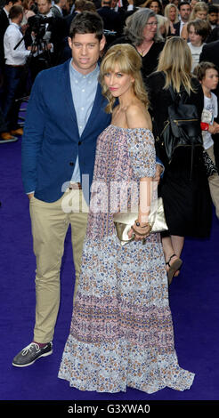 London, UK. 15. Juni 2016. Katherine Kellly leergefressen Opening Night DISNEY S ALADDIN im Prince Edward Theatre Old Compton Street London Mittwoch, 15. Juni 2016 Credit: Peter Phillips/Alamy Live News Stockfoto