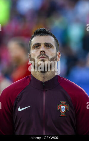 Vieirinha von Adelino André Vieira Freitas (Portugal);  14. Juni 2016 - Fußball: Uefa Euro Frankreich 2016, Gruppe F, Portugal 1-1 Island im Stade Geoffroy-Guichard, Saint-Etienne, Frankreich. (Foto: Aicfoto/AFLO) Stockfoto