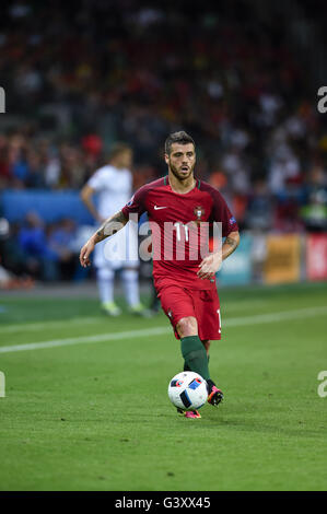 Vieirinha von Adelino André Vieira Freitas (Portugal); 14. Juni 2016 - Fußball: Uefa Euro Frankreich 2016, Gruppe F, Portugal 1-1 Island im Stade Geoffroy-Guichard, Saint-Etienne, Frankreich. © Aicfoto/AFLO/Alamy Live-Nachrichten Stockfoto