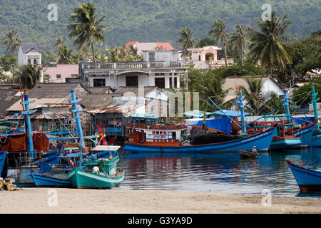 Hafen von Duong Dong, Insel Phu Quoc, Vietnam, Südostasien, Asien Stockfoto