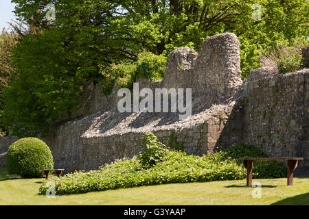 Stadtmauer, Winchester, Hampshire, England, Vereinigtes Königreich, Europa Stockfoto