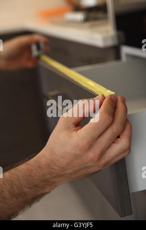 Wohnwelten Design und Renovierung Konzepte Stockfoto