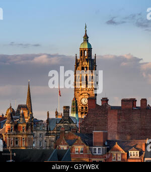 Sheffield Town Hall ist ein Gebäude in der Stadt von Sheffield, England und dient von Sheffield City Council Stockfoto