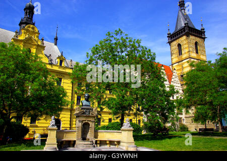 Karlsplatz, Prag Stockfoto