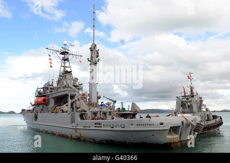 Military Sealift Command Rettung und Bergung Schiff USNS sichern. Stockfoto