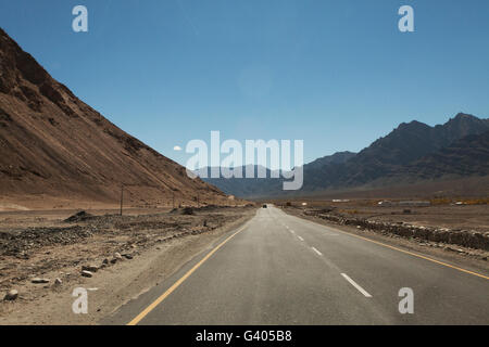 Autobahn in Ladakh, Indien Stockfoto