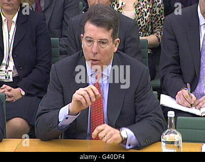 Diamant, Gesicht Treasury Select Committee Stockfoto