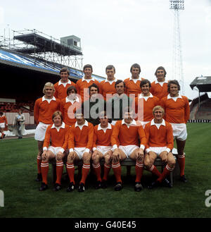 Fußball - Liga Division zwei - Blackpool Photocall - Bloomfield Road Stockfoto