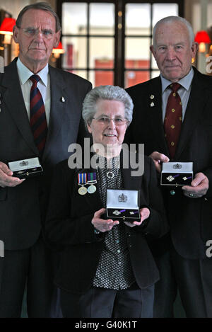 Elizabeth Cross-Medaille Siegerehrung Stockfoto