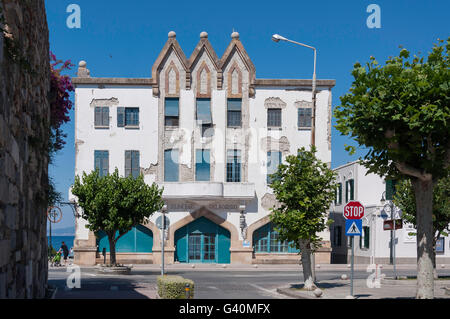 Ehemalige Albergo Gelsomino Hotel am Meer, Kos-Stadt, Kos (Cos), die Dodekanes, South Aegean Region, Griechenland Stockfoto