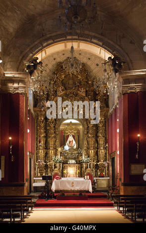 Innenansicht Kirche Iglesia Mayor Prioriraner, El Puerto de Santa Maria, Costa De La Luz, Andalusien, Spanien, Europa Stockfoto