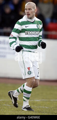 Fußball - Scottish Cup vierte Runde - Berwick Rangers gegen Celtic - Seilfield Park. Freddie Ljungberg von Celtic gibt sein Debüt beim Spiel der vierten Runde des Scottish Cup im Seilfield Park, Berwick. Stockfoto