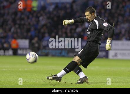 Fußball - FA Cup - Dritte Runde - Leicester City / Manchester City - Walkers Stadium. Chris Weale, Leicester City Torwart Stockfoto