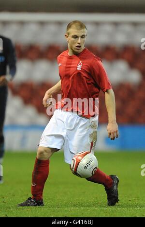 Fußball - FA Youth Cup - vierte Runde - Nottingham Forest / Manchester City - City Ground. David Morgan, Nottingham Forest Stockfoto