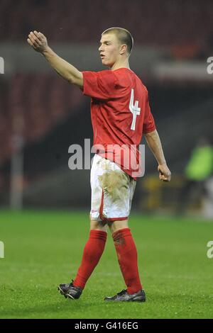 Fußball - FA Youth Cup - vierte Runde - Nottingham Forest / Manchester City - City Ground. David Morgan, Nottingham Forest Stockfoto