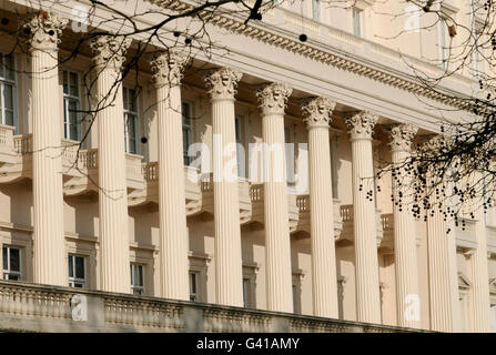 Londoner Aktien. Carlton House Terrasse Stockfoto