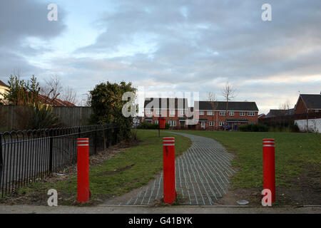 Fußball - Grundstück alte Fußball - Middlesbrough - Ayresome Park Stockfoto