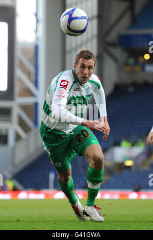 Fußball - FA Cup - Dritte Runde - Blackburn Rovers gegen Queens Park Rangers - Ewood Park. Rob Hulse, Queens Park Rangers Stockfoto