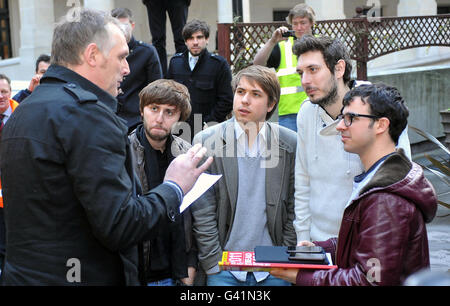 Red Nose Day 2011 Stockfoto