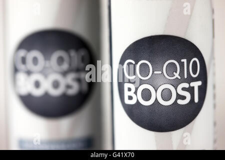 CO-Q10 Brausetabletten Stockfoto