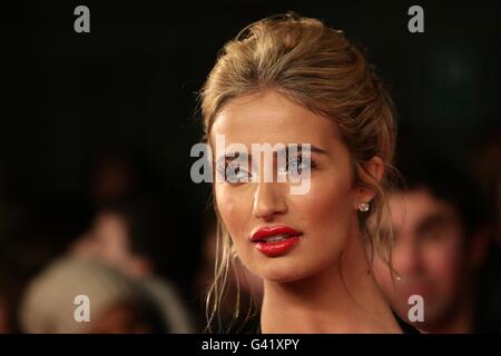 National Television Awards 2011 - Ankunft - London. Chantelle Houghton bei der Ankunft für die National Television Awards 2011 in der O2 Arena, London. Stockfoto