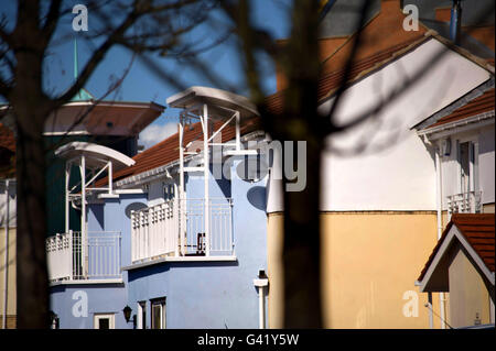 Harton Kais Park, South Shields riverside Stockfoto