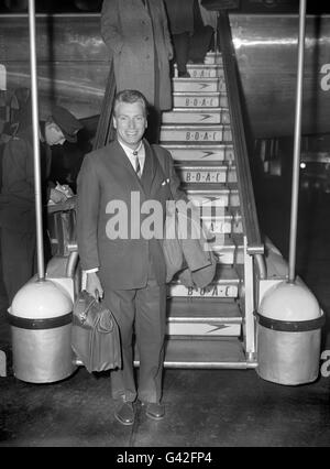 Musik - Pop - Frank Ifield - London Flughafen Stockfoto