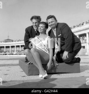 Mode - Beauty Contests - Miss Großbritannien - Blackpool Stockfoto