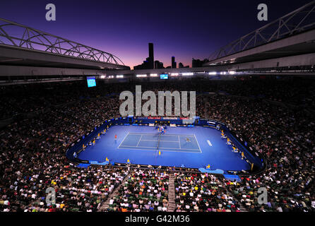 Tennis - Australian Open 2011 - Tag 10 - Melbourne Park Stockfoto