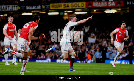 Rugby-Union - RBS 6 Nations Championship 2011 - Wales V England - Millennium Stadium Stockfoto