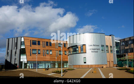 Gebäude auf dem Campus Heslington East an der Universität von York. Stockfoto