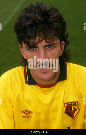 Fußball - Liga Barclays Division zwei - Watford FC Photocall - Vicarage Road Stockfoto