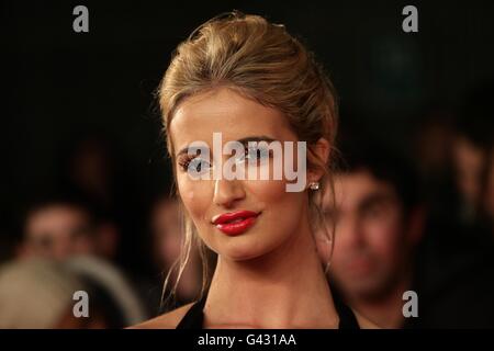 National Television Awards 2011 - Ankunft - London. Chantelle Houghton bei der Ankunft für die National Television Awards 2011 in der O2 Arena, London. Stockfoto