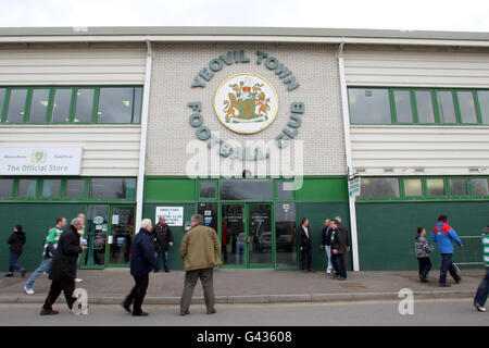 Fußball - Npower Football League One - Yeovil Town V Charlton Athletic - Huish Park Stockfoto