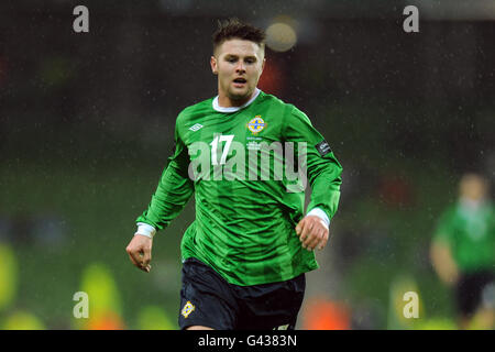 Fußball - Carling Nations Cup - Northern Irland / Schottland - Aviva Stadium Stockfoto