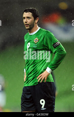 Fußball - Carling Nations Cup - Northern Irland / Schottland - Aviva Stadium Stockfoto