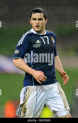 Fußball - Carling Nations Cup - Northern Irland / Schottland - Aviva Stadium Stockfoto