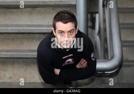 Rugby Union - Bekanntgabe Der Edinburgh Squad - Murrayfield. Greig Laidlaw von Edinburgh während der Ankündigung des Kaders in Murrayfield, Edinburgh. Stockfoto