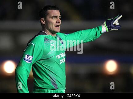 Fußball - Barclays Premier League - Birmingham City / Newcastle United - St. Andrew's. Steve Harper, Torwart von Newcastle United Stockfoto