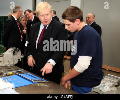 Boris in Dagenham Stockfoto