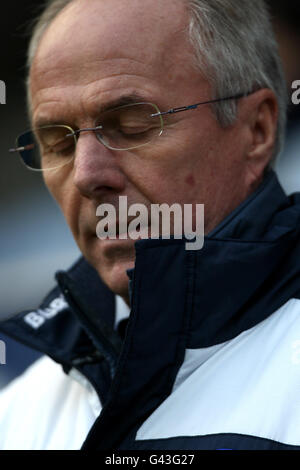 Fußball - npower Football League Championship - Leicester City / Swansea City - Walkers Stadium. Sven-Goran Eriksson, Leicester City Manager Stockfoto